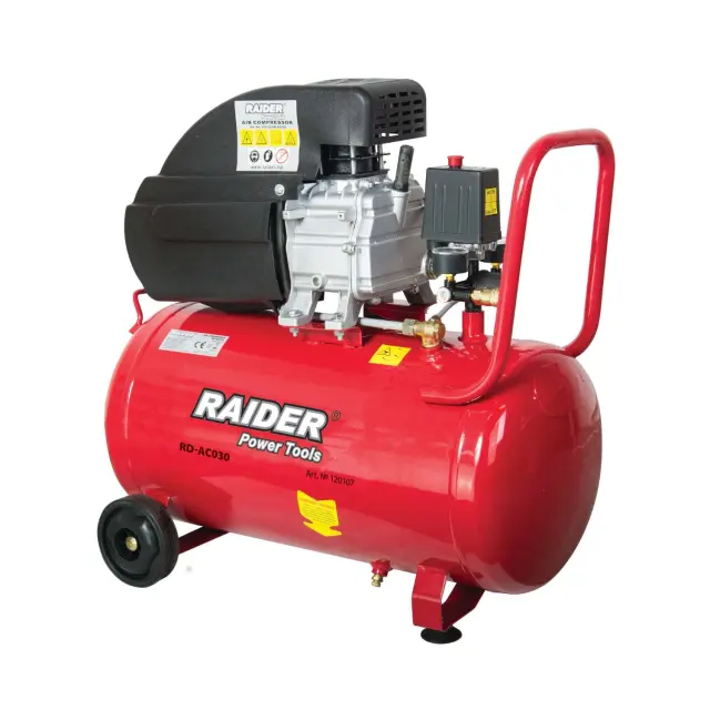 RAIDER Αεροσυμπιεστής 50L RD-AC02 1500W