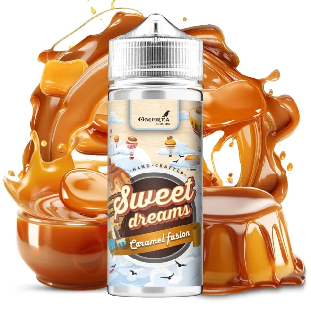 Caramel Fusion 30ml (120ml) - Sweet Dreams by Omerta