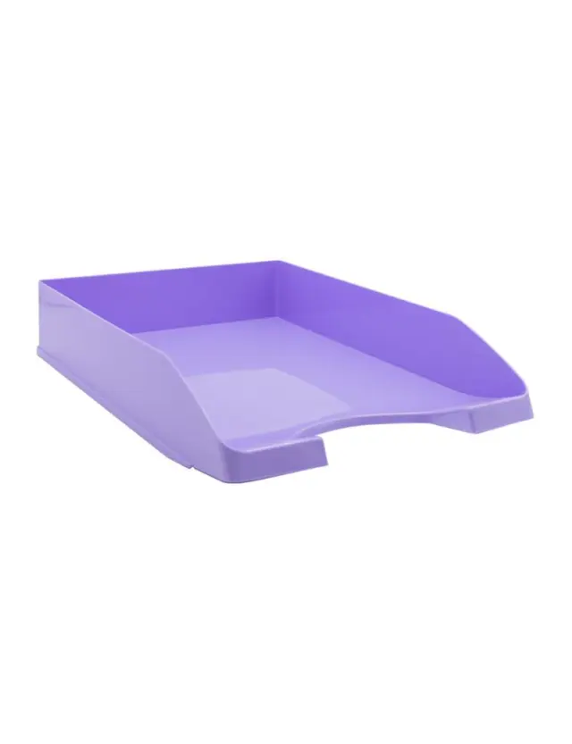 Metron Δίσκος Εγγράφων Πλαστικός Λιλά 35x26x6.5εκ./ 745.088762 (Metron)