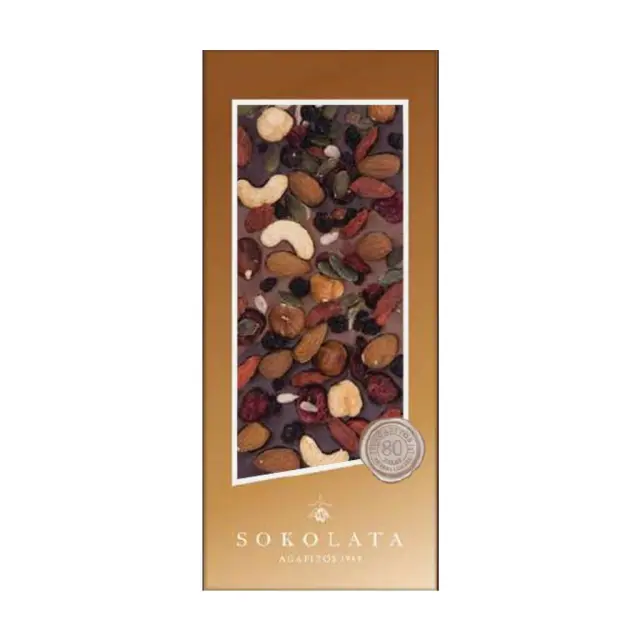 Agapitos Nut Mix & Dark Milk Chocolate 125gr