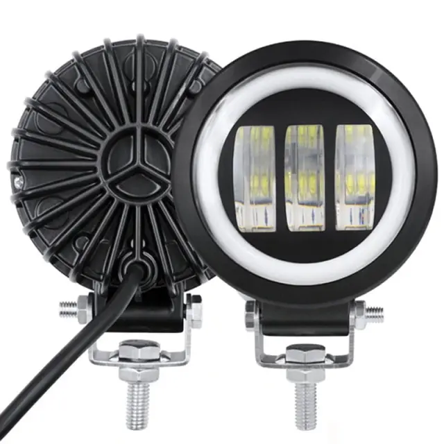 Προβολάκι Μηχανής Led 1τμχ 12-80V λεύκο φως - Motorcycle headlight z691418 3