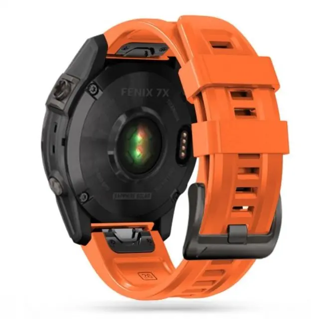 Tech-Protect® Iconband Λουράκι Σιλικόνης για Garmin Fenix 3/5x/3hr/5x Plus/6x/6x Pro/7x/8/9 (51mm)-Orange