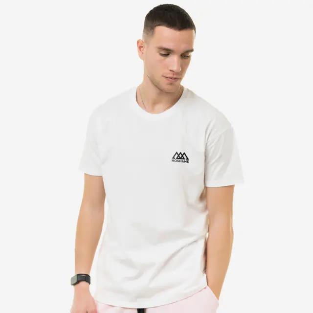 T-shirt Noshame® Λευκό με τύπωμα - 112514 - XXL 2