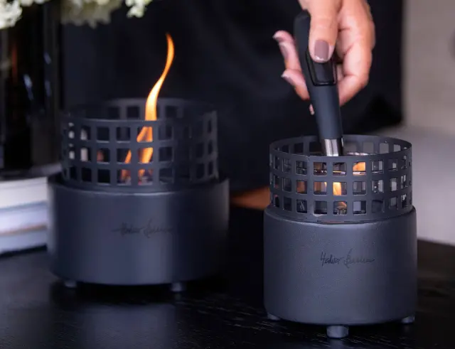 Επιτραπέζια Εστία Φωτιάς Signal Hill Tenderflame με διάρκεια καύσης 9 - 10 ώρες, χωρητικότητα δεξαμενής 300ml και διαστάσεις 12x14cm - Black TF-600010 3