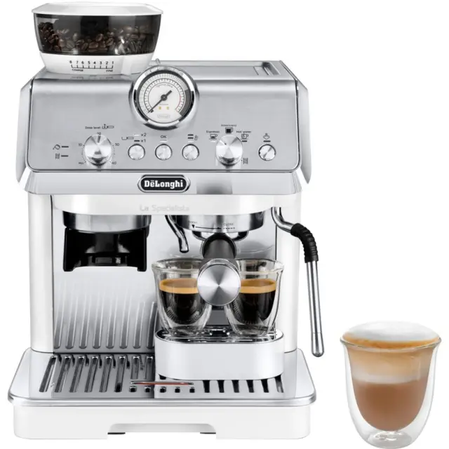 De'Longhi Αυτόματη Μηχανή Espresso La Specialista Arte 1400W 15bar White (EC9155.W)