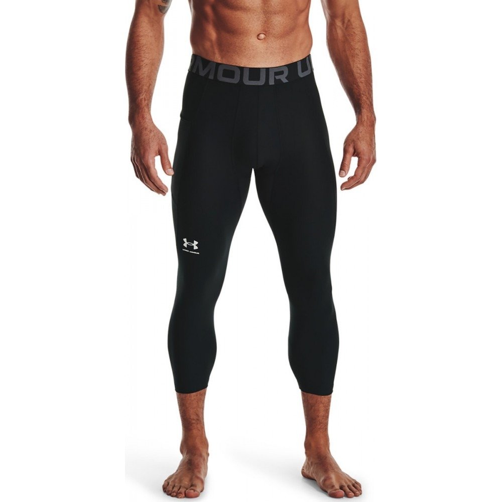 Under Armour Men's HeatGear Armour 3/4 Legging Μαύρο 1361588-001 (Under Armour) - Small