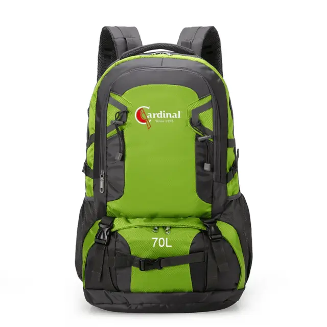 Σακίδιο πλάτης ορειβατικό Ταξιδιού Cardinal 856 70L πράσινο - One Size