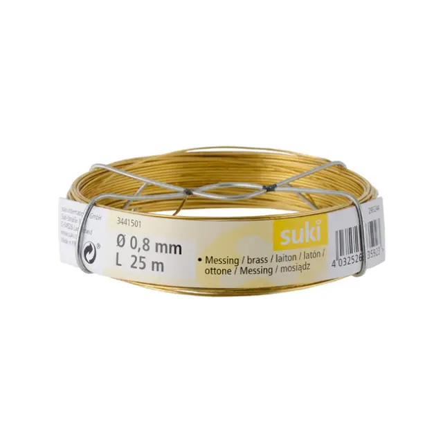 Δεματικό Καλώδιο Μπρούτζινο 08mm 25m 2