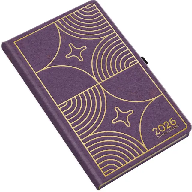 Ημερολόγιο 2026 Gatsby Ημερήσιο 17x24 Μωβ / 626-4417-99 (Unipap)