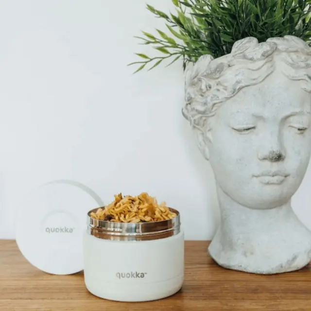 Δοχείο φαγητού Θερμός ανοξείδωτο Quokka Thermal SS Food Jar Whim Ivory 360ml 40015 2