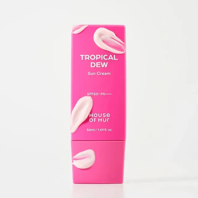 House Of Hur Tropical Dew Sun Cream Spf 50+ Pa++++ - Λεπτόρρευστη αντηλιακή για αφυδατωμένο δέρμα με φυσικό εφέ Tone Up 50ml 2