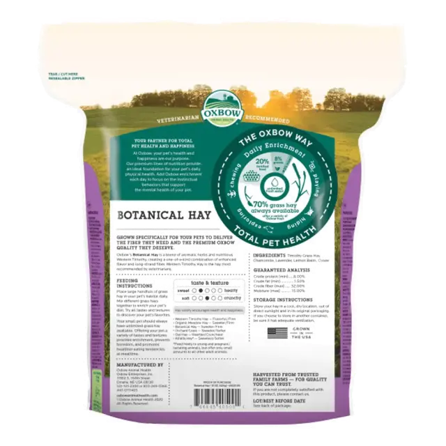 Oxbow Botanical Hay - Αρωματικό Χόρτο Βοτάνων - 425g 2