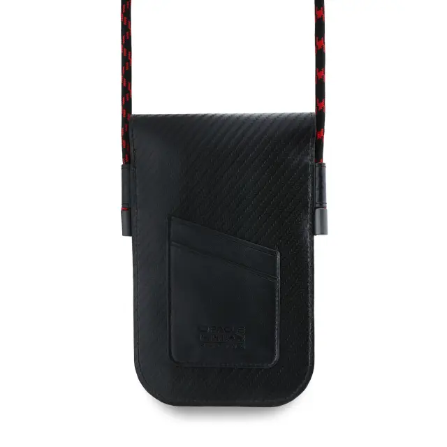 Red Bull PU Carbon Phone Bag Black 3