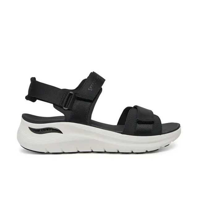 Skechers Arch Fit 2.0 Comfort Sandals (119465-BLK) - Μαύρο