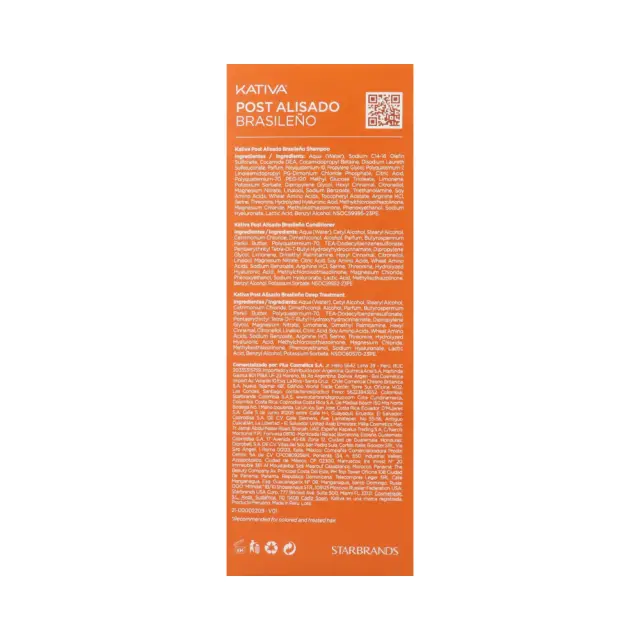Post Alisado Brasileno Kit Maintain System by Kativa – Σύστημα Συντήρησης για Τέλεια Ίσια Μαλλιά 3