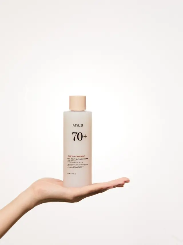Anua Rice 70 Glow Milky Toner, Ενυδατική  Γαλακτώδης Τονωτική Λοσιόν με Νερό Ρυζιού & Νιασιναμίδη, 250ml 3