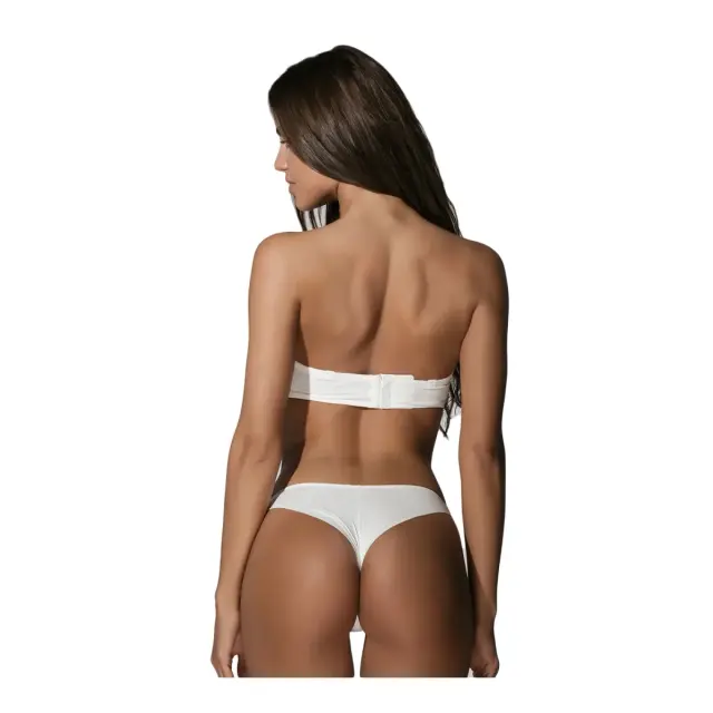 Luna Γυναικείο Σουτιέν Νυφικό Honeymoon Strapless, Χρώμα Ιβουάρ 3