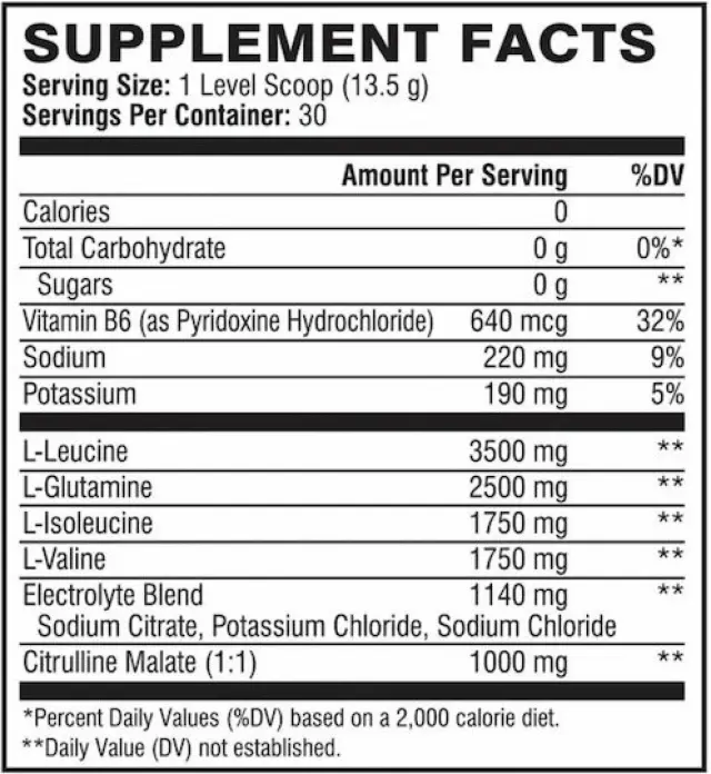 Scivation Xtend The Original 7g BCAA 420g Knockout Fruit Punch (842595108842) 2
