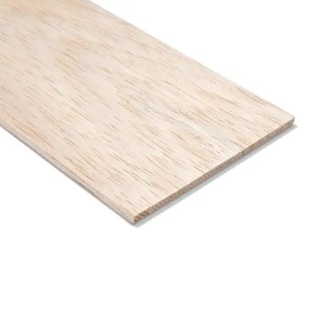Ξύλο Μπάλσα Φύλλο 10x100mm - 4mm - 1τεμ (Εύθραυστο-Παραλαβή απ'το Κατάστημα)