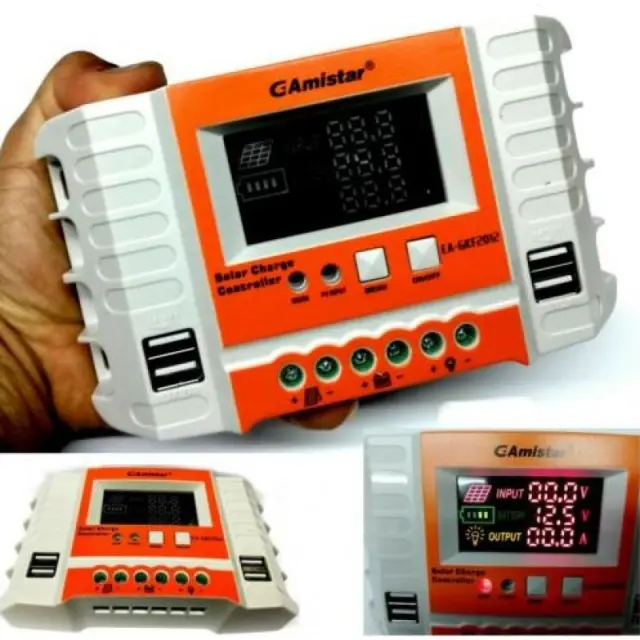 G-Amistar GKF-2012 20Α 12/24V - Ρυθμιστής φόρτισης μπαταριών για φωτοβολταϊκά 2