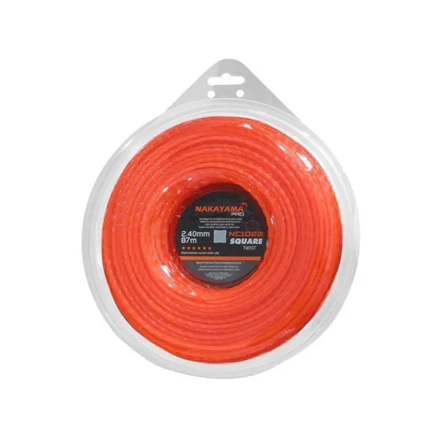 NAKAYAMA PRO NC1022 - Μεσινέζα Square Twist 2.4mm-87m