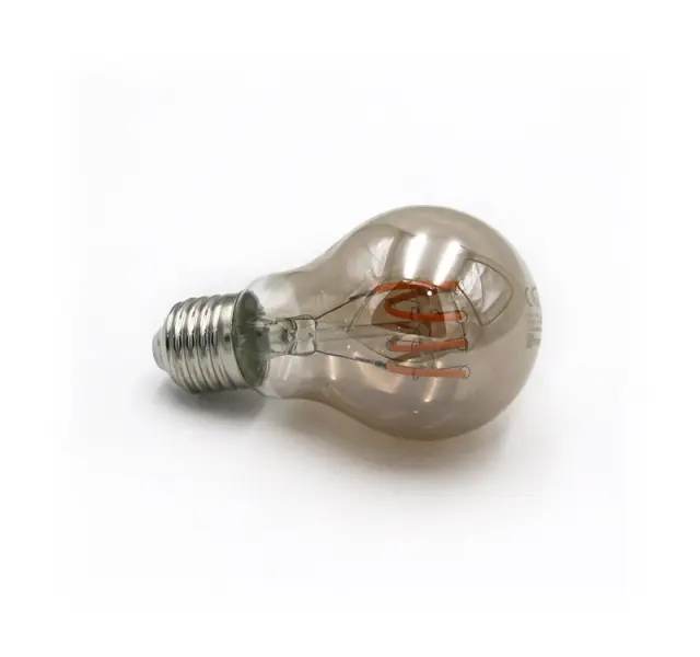 LED ΛΑΜΠΑ COG SPIRAL ΑΧΛΑΔΙ SMOKY Ε27 6W ΝΤΙΜΑΡΙΖΟΜΕΝΗ ΘΕΡΜΟ 2000K