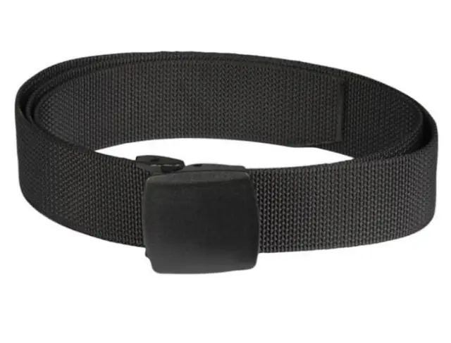 Mil-Tec Trouser Belt Quick Release 38mm Black-Ζώνη για Τακτική- Καθημερινή Χρήση Μαύρη - 01-Black-Μαύρο