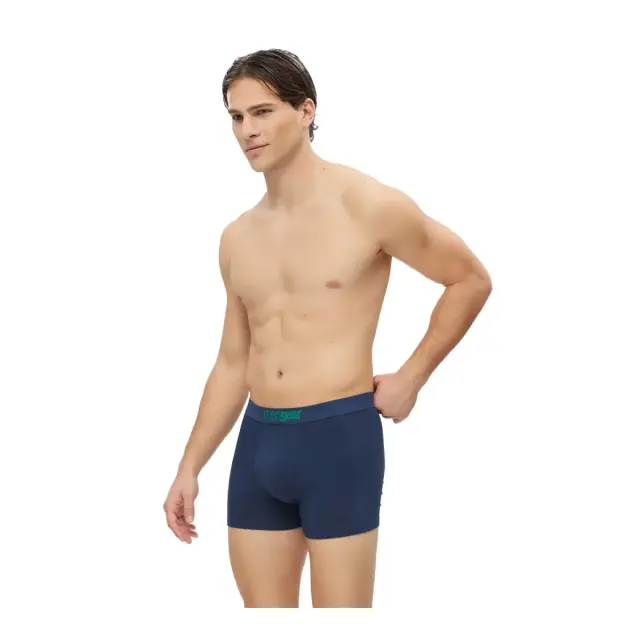 Minerva Ανδρικό Boxer Mengear Corn Comb - Διπλό Πακέτο, Χρώμα Μαρίν 2