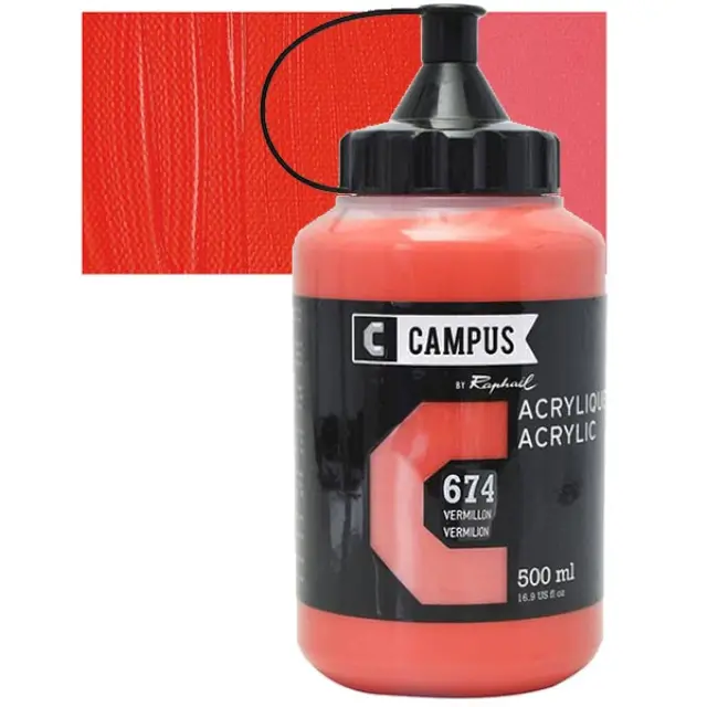 Ακρυλικό Raphael Campus - 674 Vermilion - 500ml