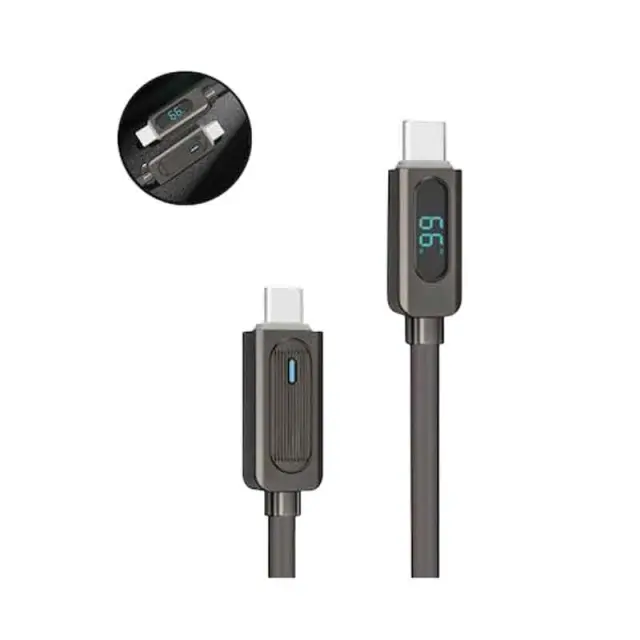 Andowl Καλώδιο γρήγορης φόρτισης TypeC σε TypeC 100W 1m Q-SJ533 - Data Cable 016276 2