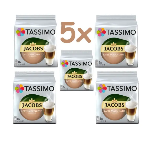 Tassimo Latte Macchiato Classico - 5x8 τεμ.