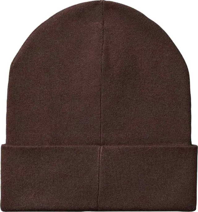 Calvin Klein Γυναικείος Σκούφος CK Fine Rib Beanie Καφέ 2