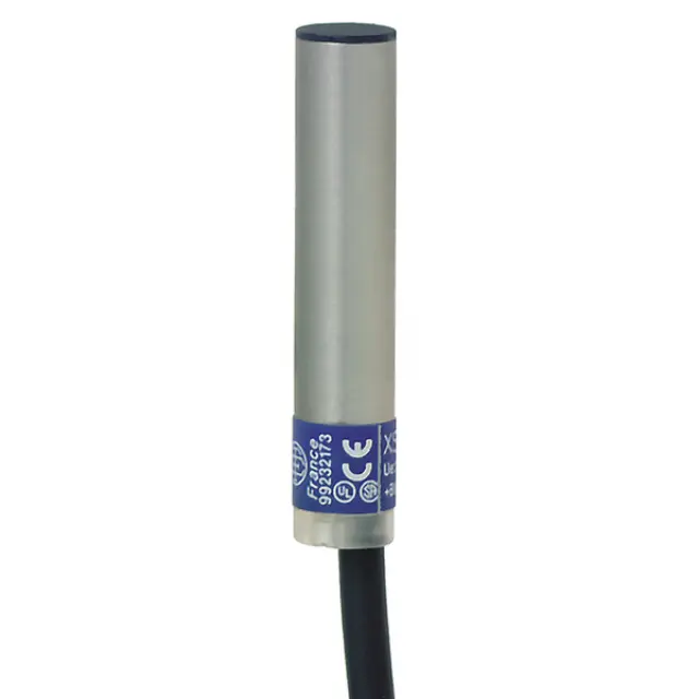 Inductive proximity sensors XS, inductive sensor XS5 Ø 6.5, L33mm, stainless, Sn1.5 mm, 12...24 VDC, cable 2 m