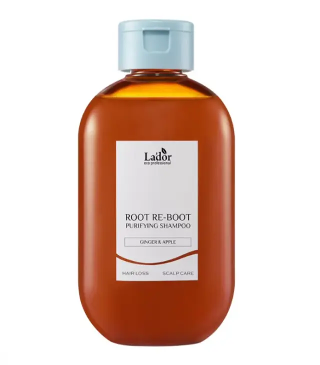 Lador Root Re-Boot Purifying Shampoo Ginger + Apple για λιπαρά και ευαίσθητα τριχωτά της κεφαλής 300ml