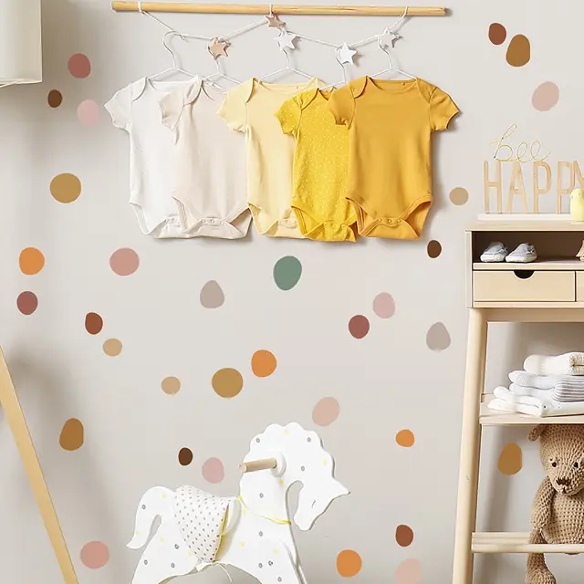 Sipo Boho Dots Αυτοκόλλητα Τοίχου 2