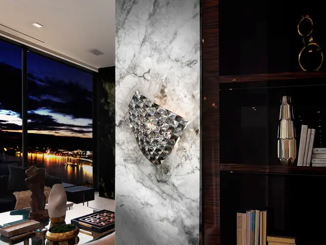 SATEN WALL LAMP 1L φωτιστικό απλίκα Χρώμιο 3