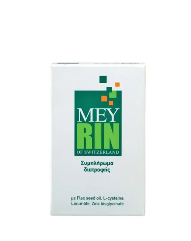 Meyrin | Συμπλήρωμα Διατροφής για Προστασία & Αναζωογόνηση των Μαλλιών | 30caps