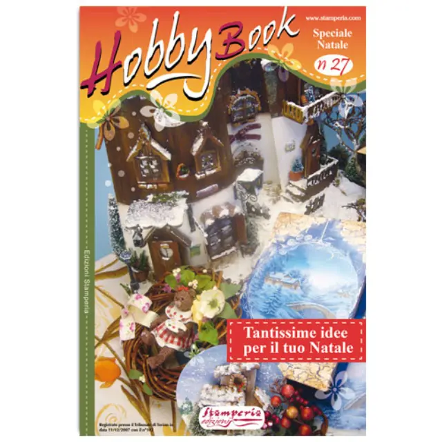 Βιβλίο Stamperia Hobby Book No27 - Speciale Natale