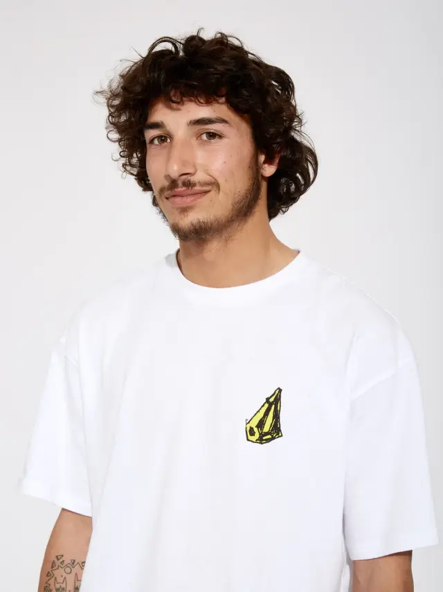 VOLCOM BALISTER LSE SST ΜΠΛΟΥΖΑ ΑΝΔΡΙΚΗ - WHT WHITE 2