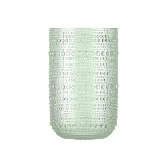 Estia Ποτήρι Νερού Dots Γυάλινο 465Ml Πράσινο