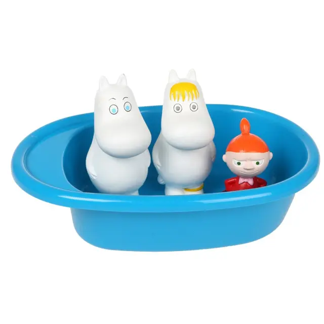 Moomin - bathtub and 3 figures (35533700) - Toys