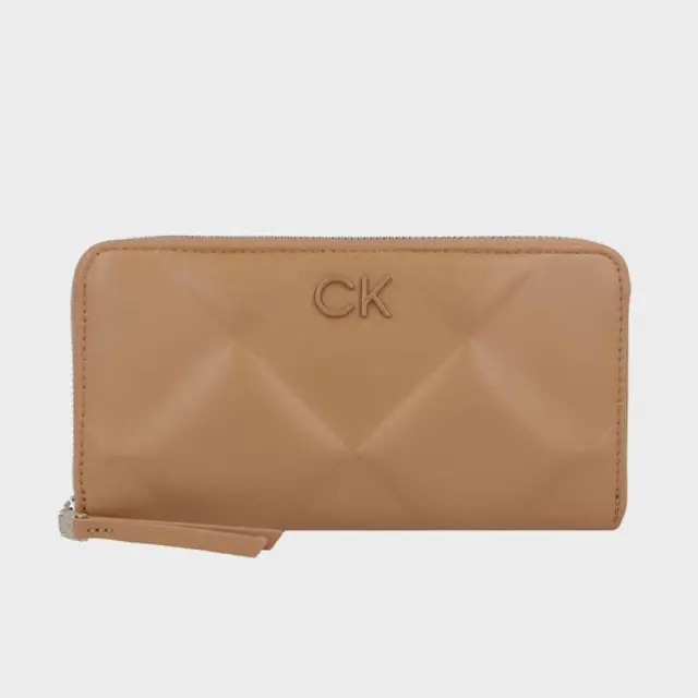 Calvin Klein - Γυναικείο Πορτοφόλι Ck Zip Around K60K610774-GA5 Καφέ