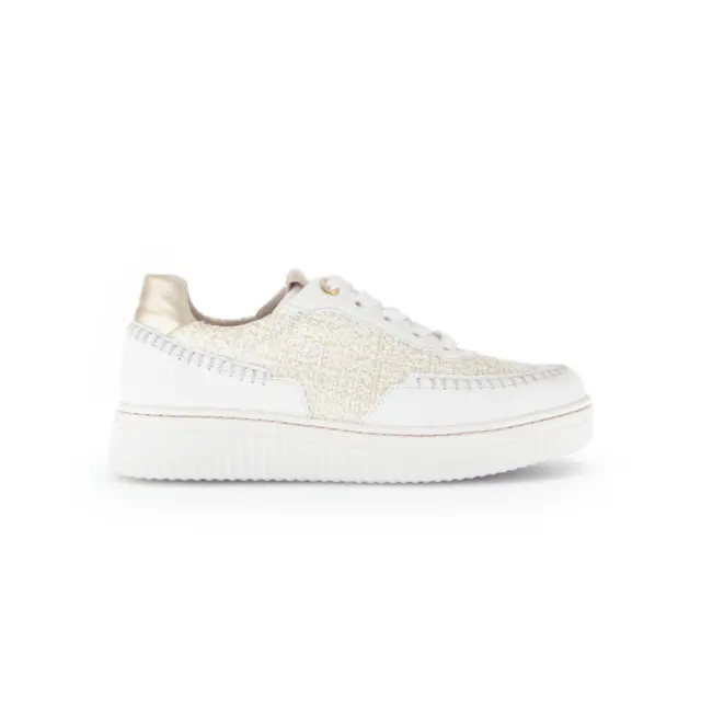 Gabor Sneakers Γυναικείο δέρμα Άσπρο GAB/66405N 61-CREME