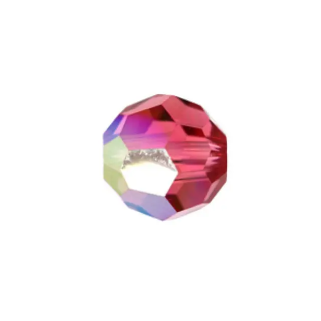 Swarovski 5000 Faceted Round Padparadscha AB 6mm - 10τεμ