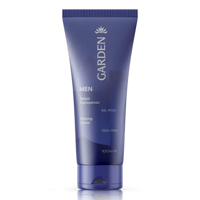 Garden | Men Shaving Cream Kρέμα Ξυρίσματος Με Αλόη | 100ml