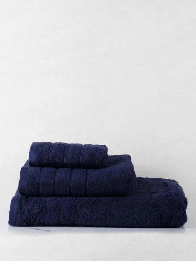 Πετσέτα πενιέ Dory 27 Navy Προσώπου (50x100) Sunshine