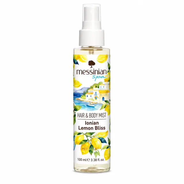 Messinian Spa Ionian Lemon Bliss Mist για Μαλλιά & Σώμα 100ml
