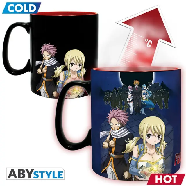 Κούπα κεραμική FAIRY TAIL - Mug Heat Change - 460 ml - Natsu & Lucy ABYMUG880 2