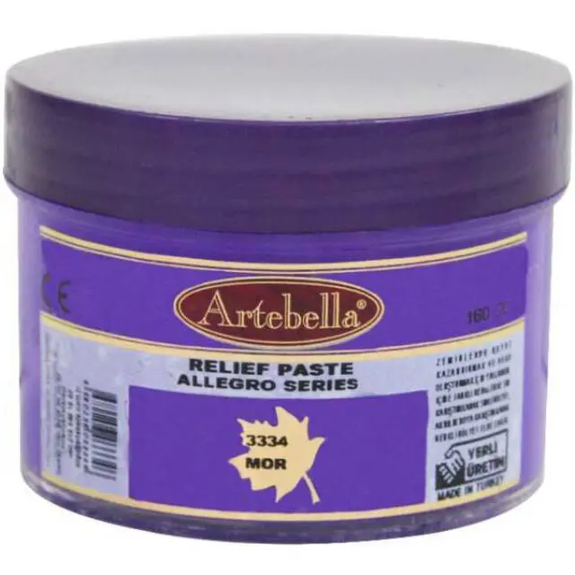 Artebella Allegro Πάστα Relief - 3334 Purple - 160ml