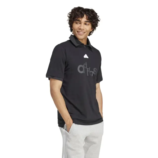 adidas Graphic Print T-Shirt (IP3802-Black) - Μαύρο - S 3